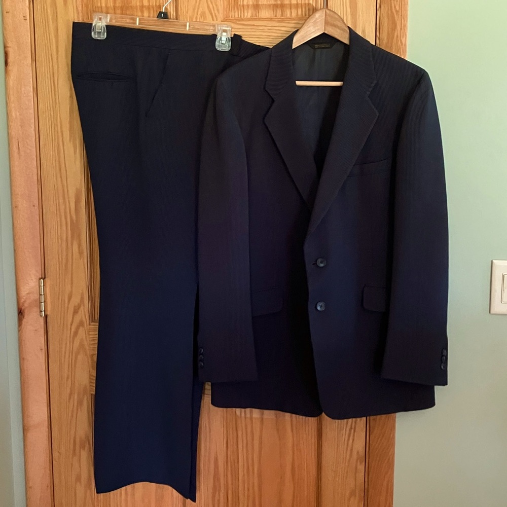 Fioravanti Navy Blue Suit Coat and Slacks